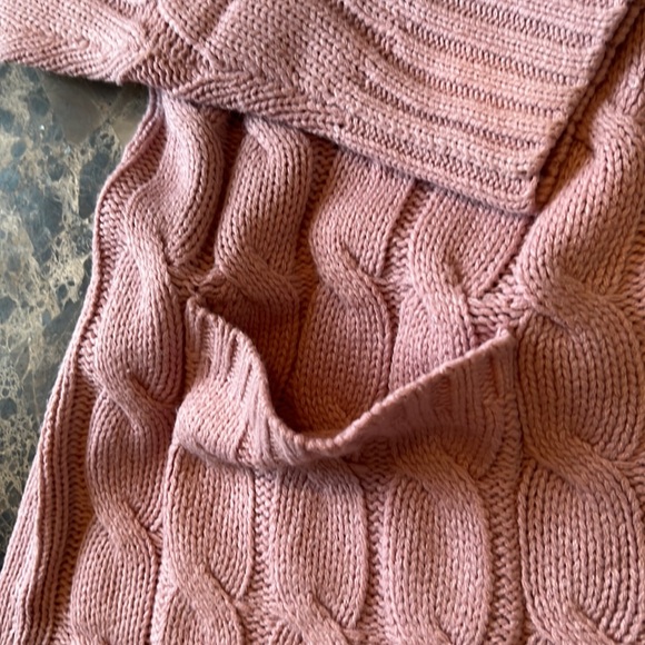 2XL Very warm Pink Cardigan Sweater - Picture 3 of 5